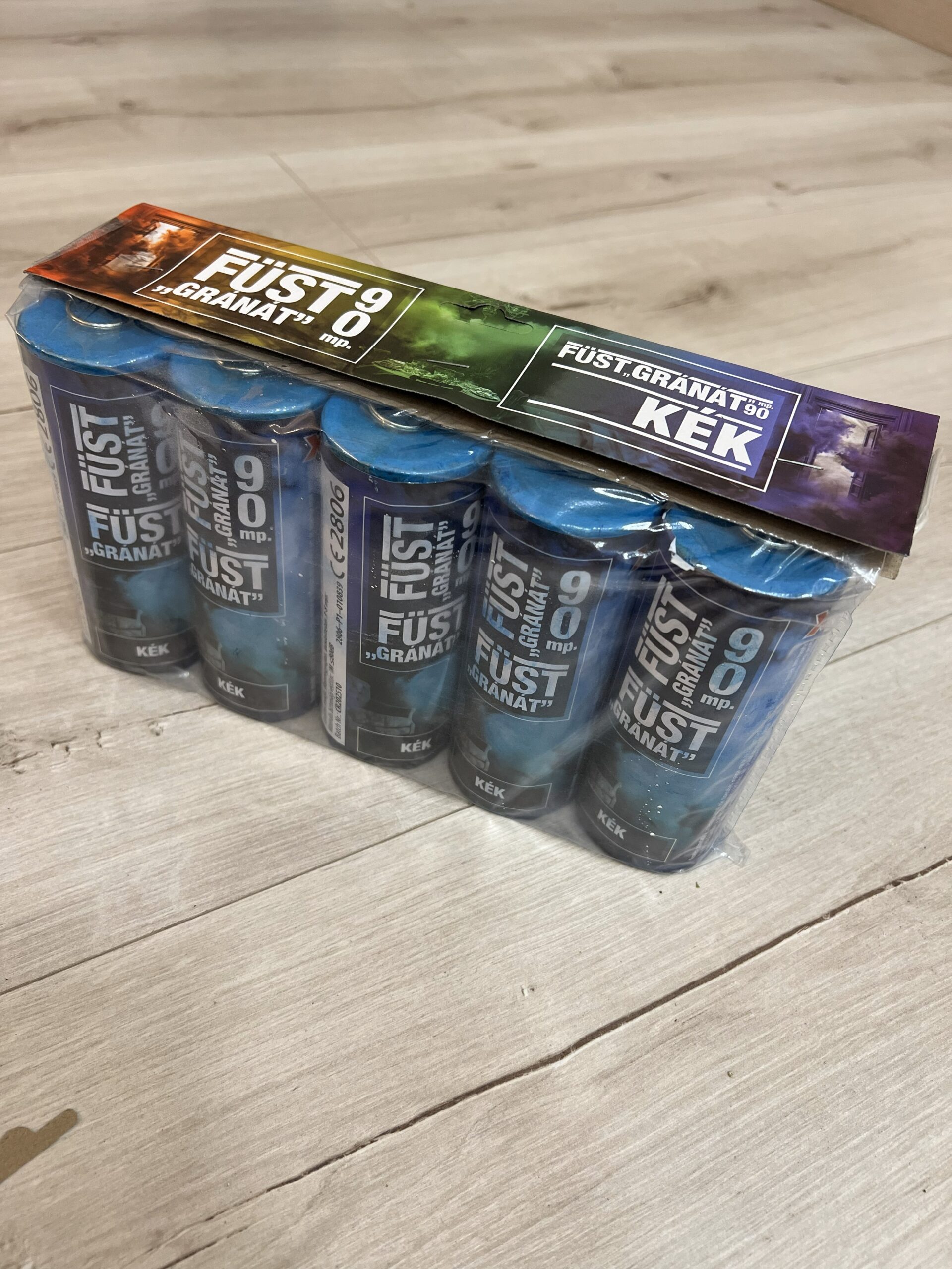 Füstbomba_90_gránát_kék - Image 2