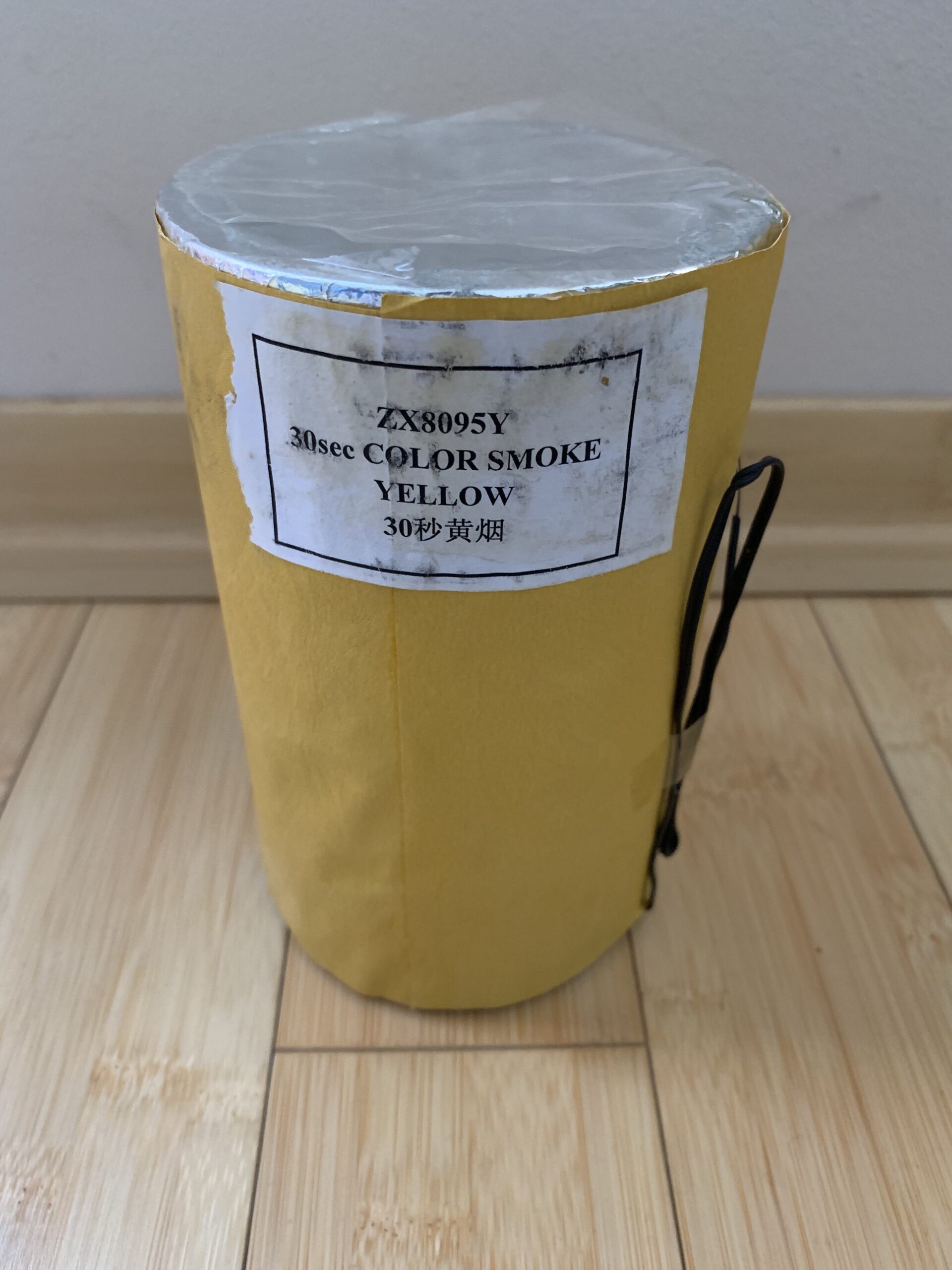 Füstbomba 30 másodperces sárga