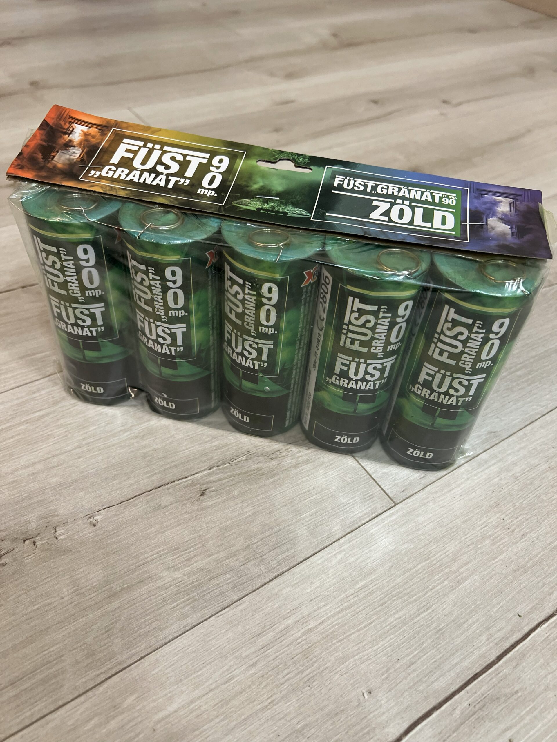 Füstbomba_90_gránát_zöld - Image 2