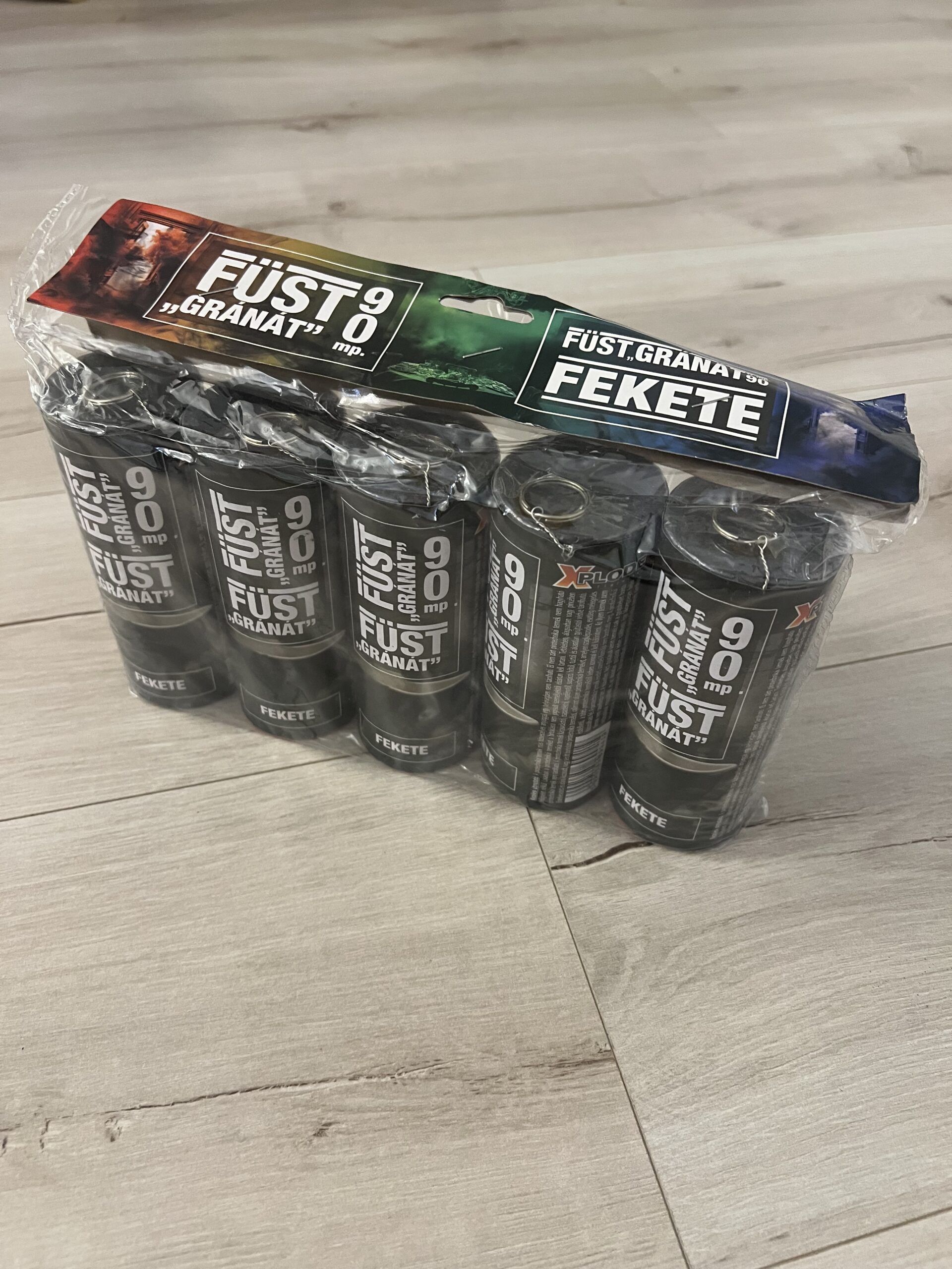 Füstbomba_90_gránát_fekete - Image 2